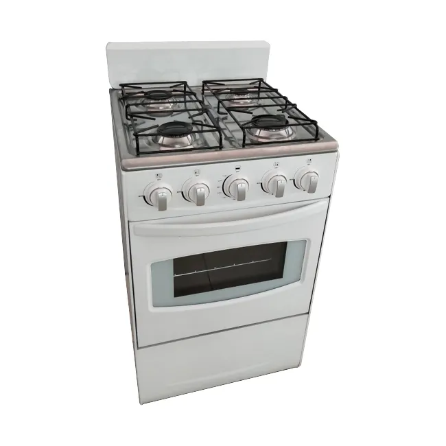 4 Burner bếp với lò gas với lò nướng bánh pizza nhà hàng tủ bếp kỹ thuật kết hợp điện bảng bếp lò