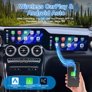 Android <b>Car</b> Radio <b>Car</b> Audio System for Mercedes Benz C Class GLC W205 X253 2015-2022 Dual Screen Carplay Multimedia Navigation - Product Image 5