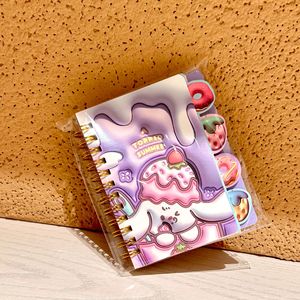 Nouveau carnet à spirales mignon avec papier magnétique, design de pages séparées pour Me Lody, filles de haut niveau - avec un personnage de dessin animé charmant - Product Image 4