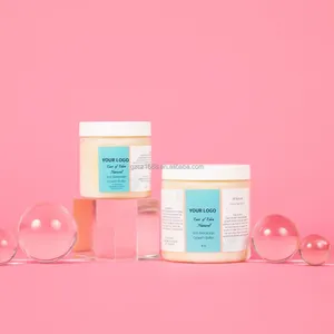 Crème fouettée au beurre de karité bio <span class=keywords><strong>pour</strong></span> <span class=keywords><strong>cheveux</strong></span> afro <span class=keywords><strong>bouclés</strong></span>, sans parabène, hydratante, favorisant la croissance des <span class=keywords><strong>cheveux</strong></span>, marque privée - Product Image 1