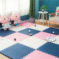 Tuiles de jeu pour enfants de haute qualité, tapis de jeu en mousse PE pour bébé, tapis d'activité imperméable pour ramper