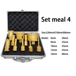 طقم جودة عالية منشار لثقب السيراميك والرخام تاج منشار لثقب الماس قطع أنبوبي منشار - Product Image 6