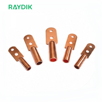 Câble de Compression à sertir, Double trou, 35mm 50mm 70mm 95mm 120mm 150mm 185mm 240mm 300mm 400mm 500mm, 5 pièces