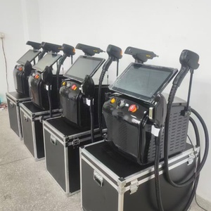 เครื่องกำจัดขนด้วยเลเซอร์ Vertical 2000W Strong Energy 2 in 1 พร้อม 5 หัว ℃   ระบบทำความเย็นด้วยน้ำแข็งสำหรับการลดขนทั่วร่างกาย - Product Image 5