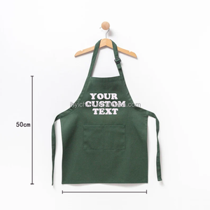 Grembiule per bambini in cotone personalizzato lavabile, grembiule da cucina con tasca, piccolo grembiule - Product Image 2