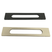 Poignée de traction en Satin, accessoire pour porte et tiroirs de bureau, en aluminium massif, pour armoire, meubles