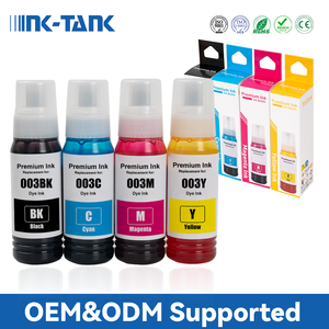 INK-<span class=keywords><strong>TANK</strong></span> 003 Encre colorée compatible premium en vrac à base d'eau pour recharger les cartouches d'encre pour imprimante <span class=keywords><strong>Epson</strong></span> L3100 L5196 L3110 <span class=keywords><strong>L3150</strong></span> - Product Image 1