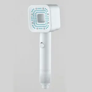 New Design two function modern high pressure water saving rainfall spray massage bathroom handheld shower head