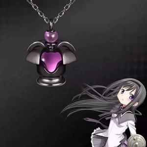 Magical Girl Circle Flame <span class=keywords><strong>Demon</strong></span> <span class=keywords><strong>Soul</strong></span> Gacha Colgante Collar <span class=keywords><strong>Anime</strong></span> Periférico Lindo Colgante Collar - Product Image 2