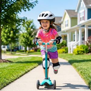 Casque de sécurité pour enfants, garçons et filles, pour le cyclisme, le roller et la trottinette, en matériau PCEPS, couleur unie - Product Image 5