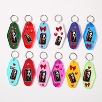 Más de 40000 Diseños de Pegatinas Personalizadas para Llaveros de PET con Diseño de Dibujos Animados, Resistentes a los Rayos UV, con Nombre Personalizado, para Bodas, Cumpleaños, Impermeables, 3D