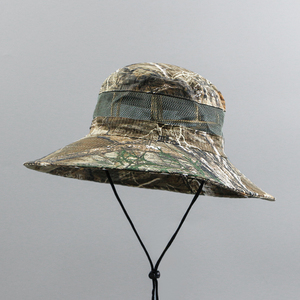 Bán Buôn Ngụy Trang Ngư Dân <span class=keywords><strong>Hat</strong></span> Với Biểu Tượng Tùy Chỉnh Cho Nam Giới Phụ Nữ Mùa Hè Ngoài Trời Sunproof Rộng Brim Không Thấm Nước Xô Mũ - Product Image 4