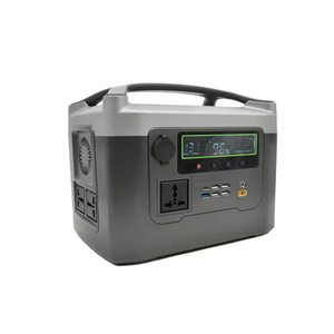 สถานีไฟฟ้าพกพา LiFePO4 600W แบตเตอรี่ความจุสูง 576WH ปลั๊กพกพา 220V คลื่นไซน์บริสุทธิ์ เครื่องจั๊มสตาร์ทสำหรับใช้งานกลางแจ้ง - Product Image 2