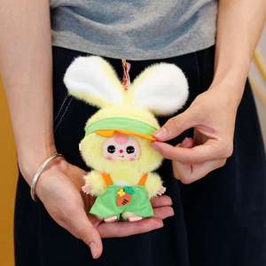 100% Original Wholesale BABY THREE - Miniature Bunny Blind Box <strong>Outfits</strong> Bag Keychain Pendant Gift Trendy Toy Handheld Doll - Product Image 5
