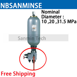 Vanne de régulation NBSANMINSE AJS 31,5 MPa pour le contrôle de la pression hydraulique des accumulateurs d'huile - Product Image 2