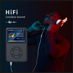 Tùy Chỉnh 128GB Xách Tay Âm Thanh <span class=keywords><strong>MP3</strong></span> Âm Nhạc Máy Nghe Nhạc Với Được Xây Dựng Trong Loa FM Đài Phát Thanh Ghi EBook Video Máy Nghe Nhạc Hỗ Trợ Flac Định Dạng - Product Image 2