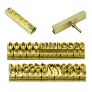 Giá cả phải chăng phông chữ & Biểu Tượng Brass chữ CNC khắc khuôn dập nóng tem Giao hàng nhanh chóng cho các thiết bị gia dụng - Product Image 4