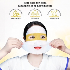 Maschera in Gel PDRN Collagene e Vitamina C Bicolore per Trattamento Notturno, Maschera Viso Effetto Lifting e Illuminante con Centella - Product Image 5