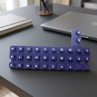 Kit de plaques de clavier en caoutchouc avec boutons poussoirs, modèle GR642 TW, vente directe d'usine