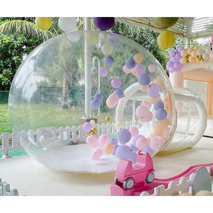 Carpa Burbuja Inflable de PVC, Globo Transparente, <span class=keywords><strong>Domo</strong></span> Iglú, Carpa para Eventos al Aire Libre, Campamentos, Bodas, Fiestas - Product Image 5
