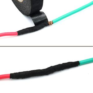 Black Orange Wire <strong>Harness</strong> Fleece PET Fabric Wiring Polyester Cloth Tape for Automotive Safe Wire <strong>Harness</strong> Cloth Tape - Product Image 3