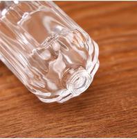 Flacon de parfum transparent, flacon pulvérisateur cosmétique, flacon échantillon en verre, flacon vide, fabricant d'emballages, vente en gros