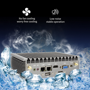 Yingchi Mini PC industriel Core i3 7100U 6157U Win10 Linux Centos 2 * ddr4 4/8gb msata ssd 128/256/512gb ordinateur intégré sans ventilateur - Product Image 6