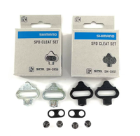 Shimanoharo SPD CLEAT SET SH51 SH56 Plaquettes de pédale de vélo compatibles avec les systèmes SHIMANO SPD SM M520 M540 M8020