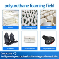 Machine de mousseur automatique haute pression pour mousse souple de polyuréthane, pour ligne de production de coussins et anneaux en mousse à mémoire de forme en PU