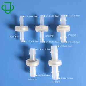 Vanne de retenue à diaphragme à ressort en plastique PP de haute qualité, structure à bille, pour l'arrêt de l'eau, la prévention du reflux, pneumatique pour l'huile et le gaz - Product Image 4