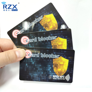 <span class=keywords><strong>Tarjeta</strong></span> <span class=keywords><strong>Prepago</strong></span> Personalizada de PVC de 13.56mhz con Bloqueo RFID para Tarjetas Bancarias de Débito y Crédito - Product Image 2