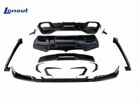 Nuevo Kit de Carrocería Ligero y Compacto Compatible con BMW X6 G06, Actualización a Estilo PK, Kit de Carrocería de Fibra de Carbono Seca