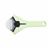 Draagbare 3-in-1 fruit- en groenteschiller met veiligheidsdop, makkelijk schoon te maken en op te bergen, ergonomische handgreep voor thuis en buitengebruik
