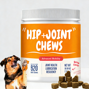 Suplementos Naturales y Orgánicos para Mascotas de Marca Privada, Masticables Suaves de Condroitina para Perros, Suplementos Nutricionales para Mascotas para la Cadera y las Articulaciones - Product Image 1