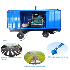 Hot Sale Runway Rubber Removal High Pressure Water Jet Cleaning Equipment Hydro Blaster