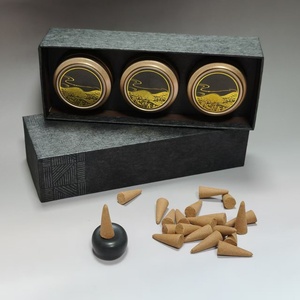 Wholesale Tower <b>Incense</b> <b>Cones</b> Back Flow <b>Incense</b> <b>Cones</b> Pure Sandalwood Raw <b>Incense</b> <b>Cone</b> - Product Image 3