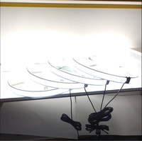Kingshowstar Lumières de jantes 10 rangées couleur blanc pur, synchronisation via application et télécommande, pour l'extérieur