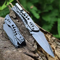 HL Multifunktionales Großes Graues Klappmesser mit 3CR13 Stahlklinge und Diamant-gefrästem Griff für Wandern, Outdoor und Camping, OEM Campingwerkzeuge