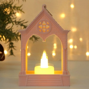 LED Candle Light com Gancho Bateria-Operado Lanterna Pendurada Halloween Party Tealight Tea Candles Decoração De Casamento Festa De Aniversário - Product Image 3