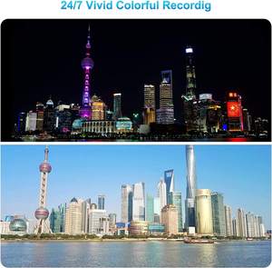 Caméra CCTV intelligente OEM 12MP, vision nocturne couleur, caméra PoE, microphone intégré, détection humaine, sécurité domestique - Product Image 3