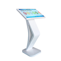 Kiosque de rétroaction client avec logiciel, machine tactile debout en arabe, machine « Happy or Not »