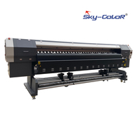 Meilleur prix SkyColor Double tête SC-320TS imprimante à éco-solvant grand format pour une largeur d'impression de 3.2m