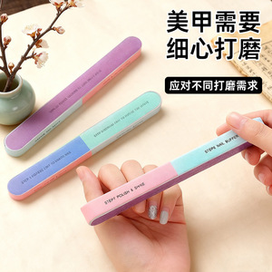 <b>Nail</b> File Rectangle Multifaceted Sanding Strips For Manicure <b>Tools</b> General Population - Product Image 5