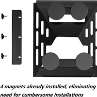 Nouveau support magnétique pour toit Starlink Mini, support en acrylique sans perçage, support de toit de voiture portable, kit de montage pour véhicule RV pour antenne satellite