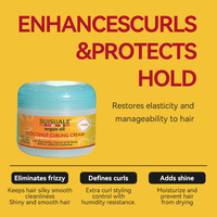 OCCA Soins Capillaires Naturels et Biologiques Personnalisés Produits Coiffants Bouclants Gel Cire Activateurs de Boucles Crème Définissante pour Femmes Noires et Enfants