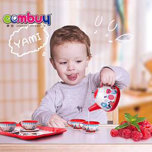 <strong>Tin</strong> Tinplate Pretend Play Classics Boutique Kids Girl Toys <strong>Tea</strong> <strong>Set</strong> - Product Image 4