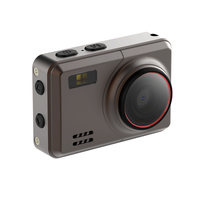 Mini caméra numérique DC23M 1080P en forme de bouton, 2MP CMOS, métal, 64 Go MicroSD, charge USB-C, lampe torche LED intégrée, grand angle 68°