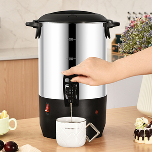 Commerciale isolato in acciaio inox distributore di acqua calda potabile commerciale Boiler per tè caffè <span class=keywords><strong>Espresso</strong></span> tè caffè forniture di caffè - Product Image 2