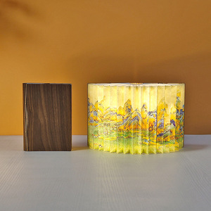 Lámpara de <span class=keywords><strong>Libro</strong></span> de Madera con Paisaje de Mil Millas HuaShanQi, un Regalo Creativo con Iluminación LED para Crear Atmósfera - Product Image 6