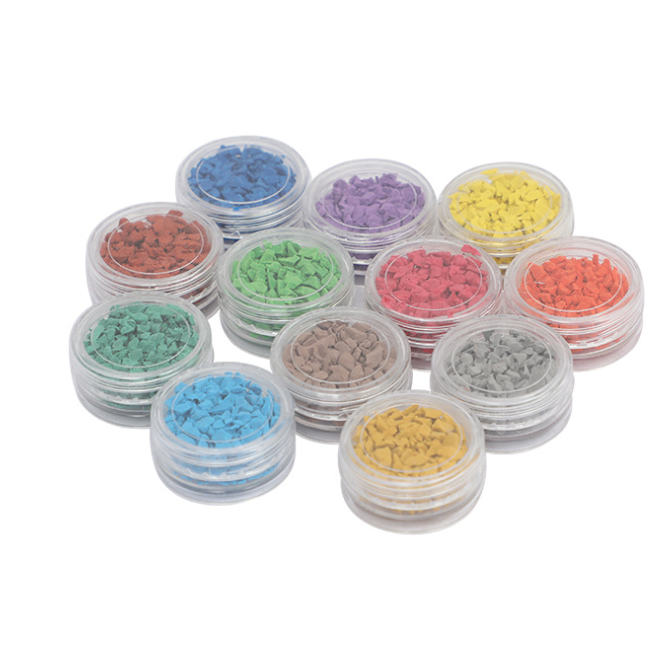 Противоскользящие красочные частицы резины EPDM для детского сада